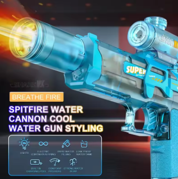 Pistola de agua eléctrica