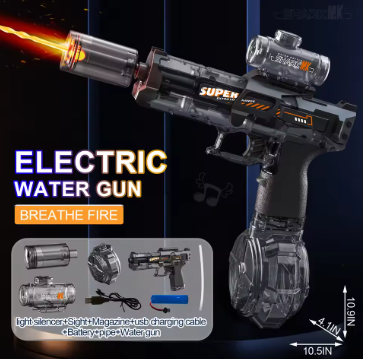 Pistola de agua eléctrica