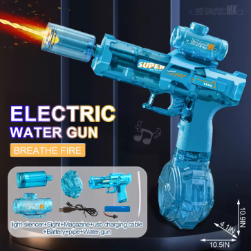 Pistola de agua eléctrica